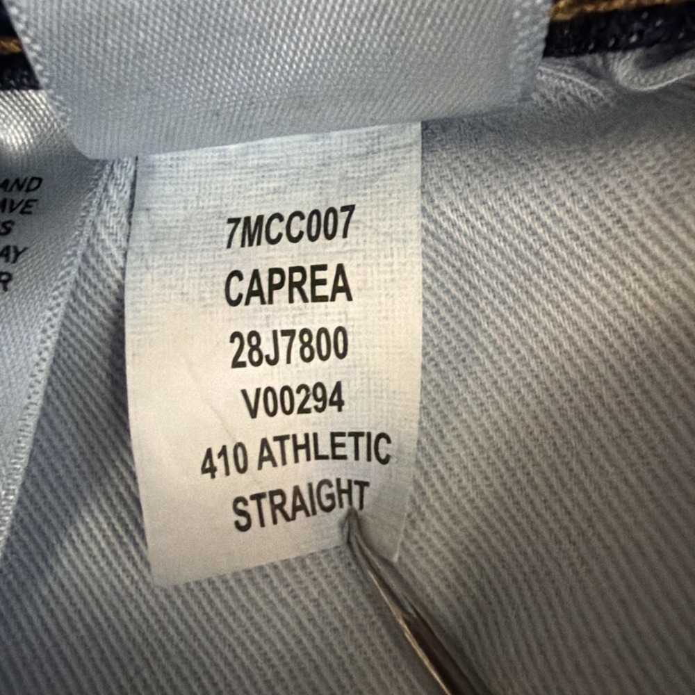 Lucky Brand Jeans Men's Blue 34x32 Stretch 410 Athletic Straight Fit Denim - Picture 10 of 12
